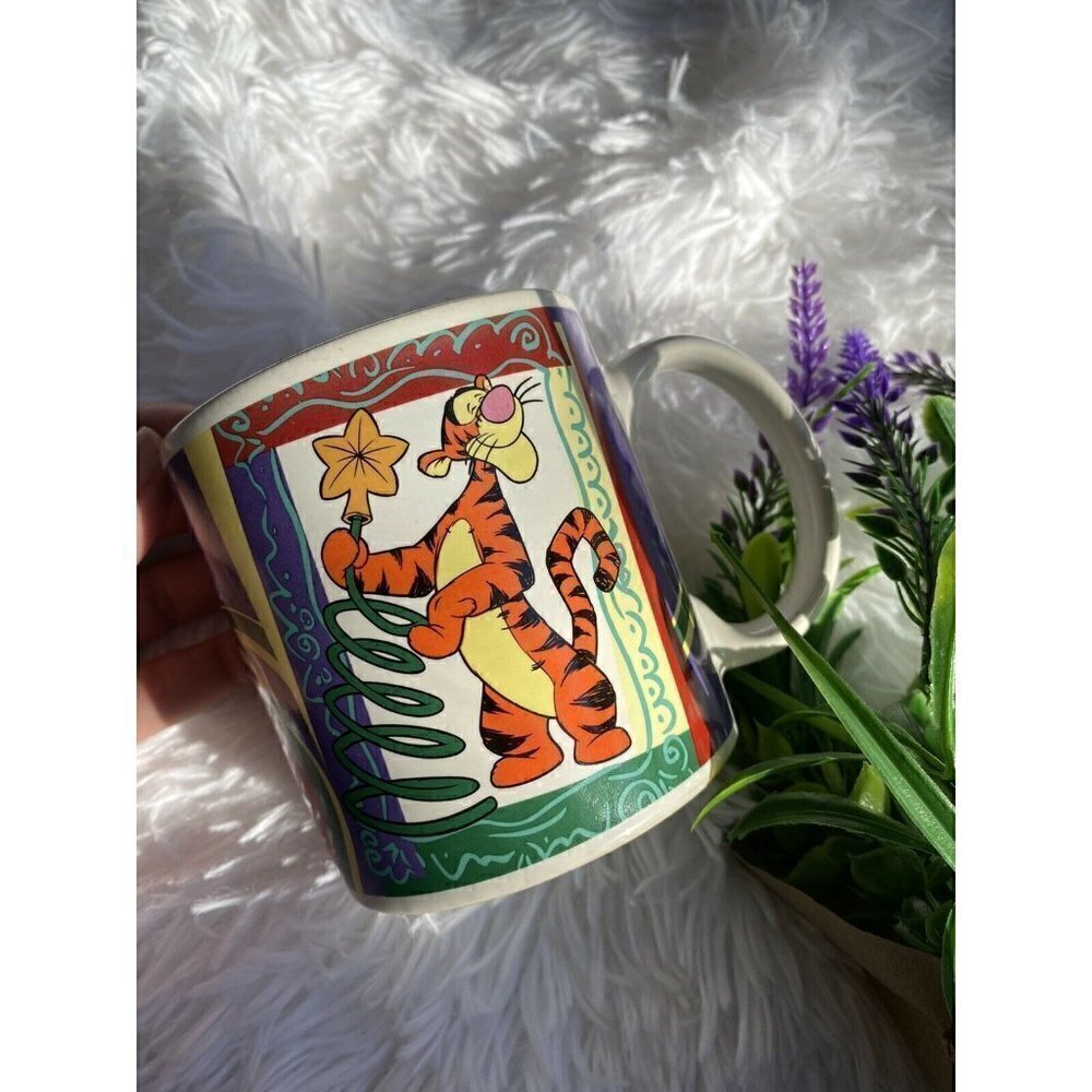 Vintage Disney Tigger Holiday Mug "bounce into the season" by applause